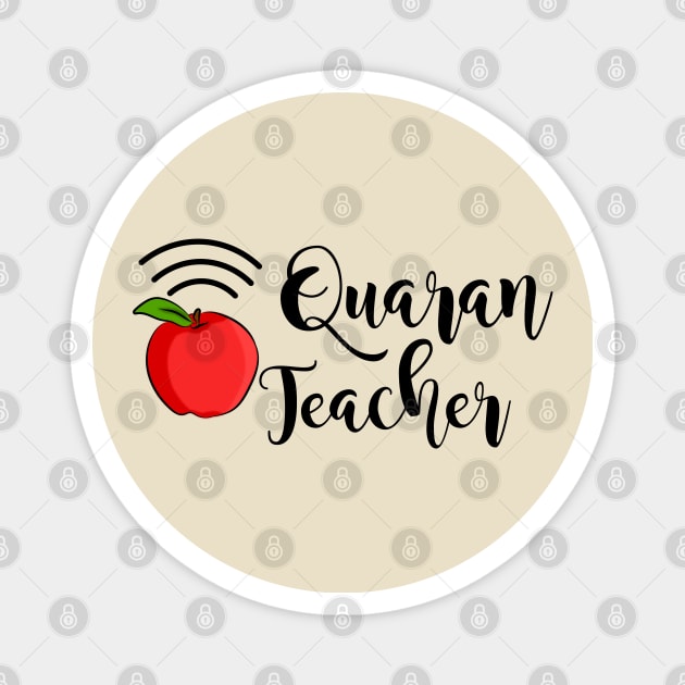 Pandemic teacher | Quaranteacher Magnet by Lizzamour